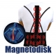 Magnetodisk masażer z magnesami
