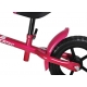 Rowerek biegowy metalowy - różowy