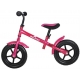 Rowerek biegowy metalowy - różowy
